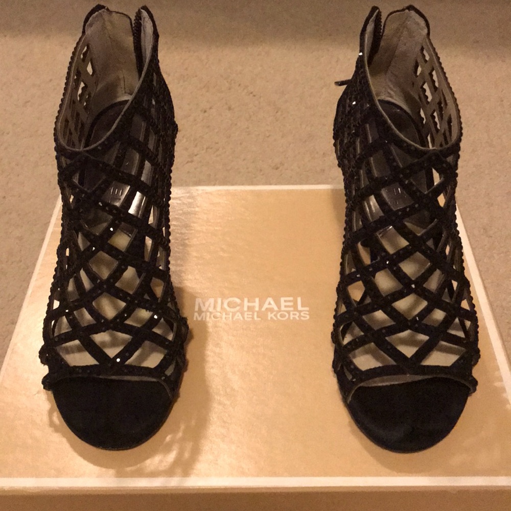Black Michael Kors Heels
